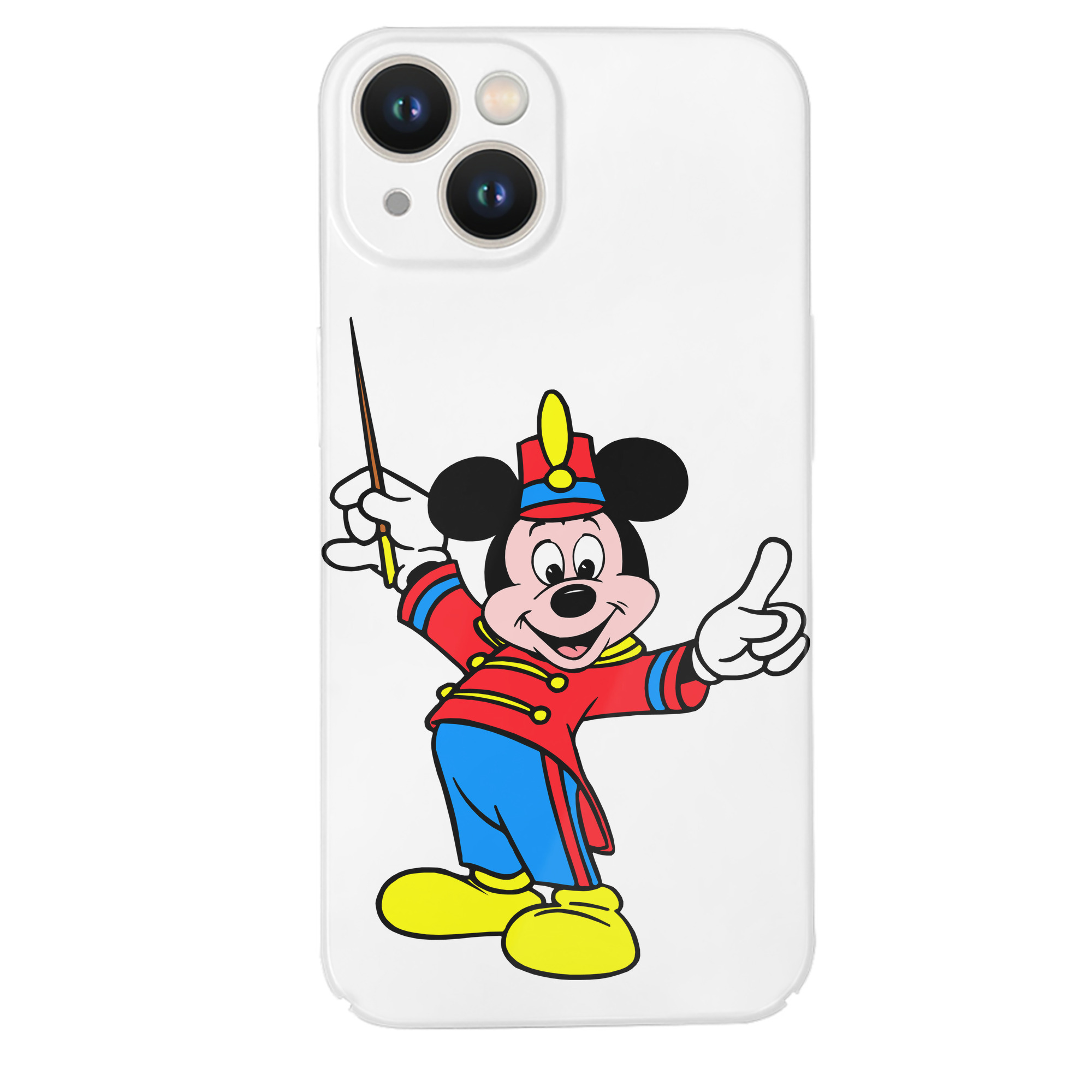 （画像用） ミッキーマウス Mickey Mouse 【iPhone 14シリーズ対応】ハードケース